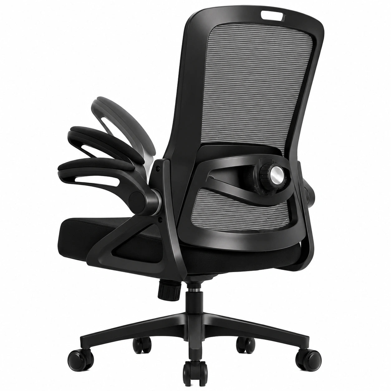 Sedia Ergonomica Milacyee per Ufficio con Supporto Lombare 4D e Braccioli Pieghevoli