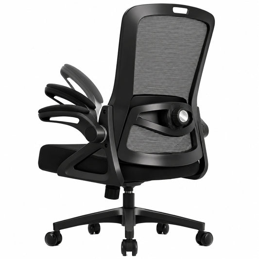 Sedia Ergonomica Milacyee per Ufficio con Supporto Lombare 4D e Braccioli Pieghevoli
