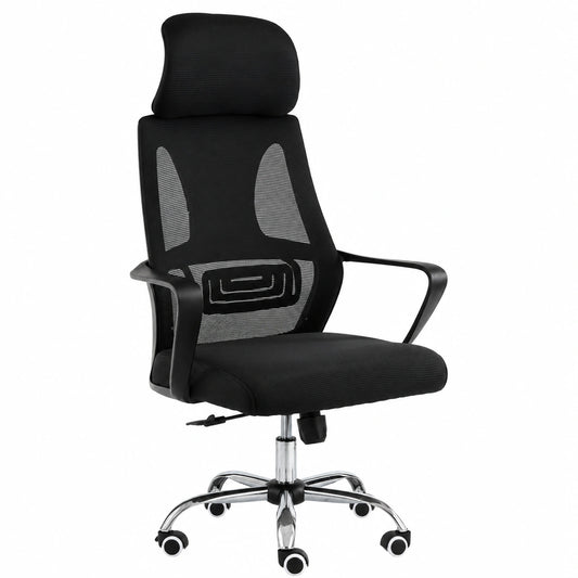 Sedia Ergonomica da Ufficio con Supporto Lombare e Altezza Regolabile